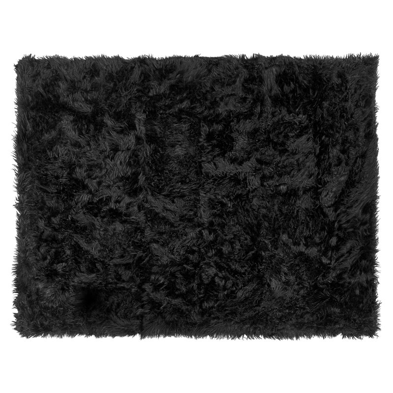 Aiso Throw Blanket, Black