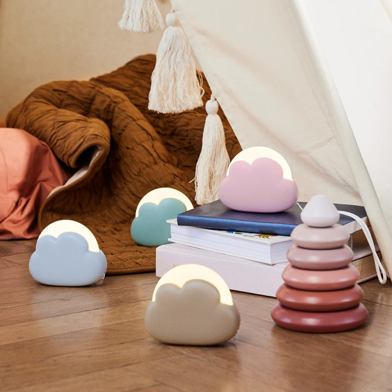  Cloudy Kids Night Light - Blue, Blue