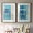 Toile avec cadre gris