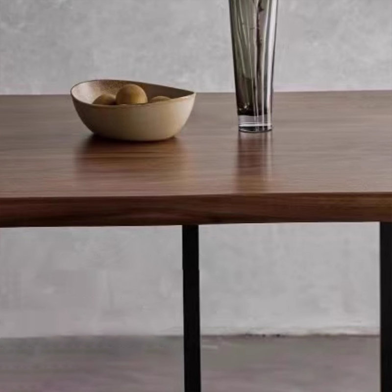 Multifunctional solid wood dining table, 29.52"H x 86.61"L x 35.43"W