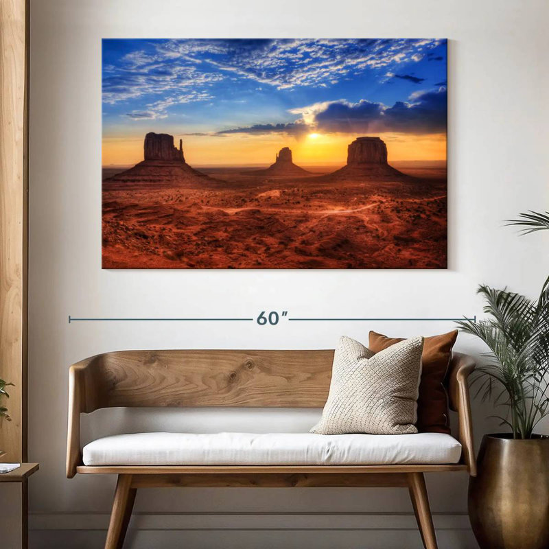 Monument Valley en Arizona, H 34 po x l 51 po