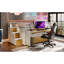 Lits multifonctionnels avec rangement, loft moderne en bois aggloméré pour petites pièces