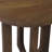 Transitional Solid Mango Wood Accent Side Table