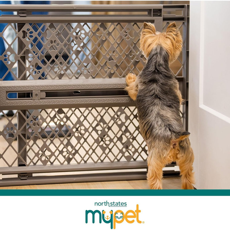 Portable Pet Gate:  Wide. Pressure...