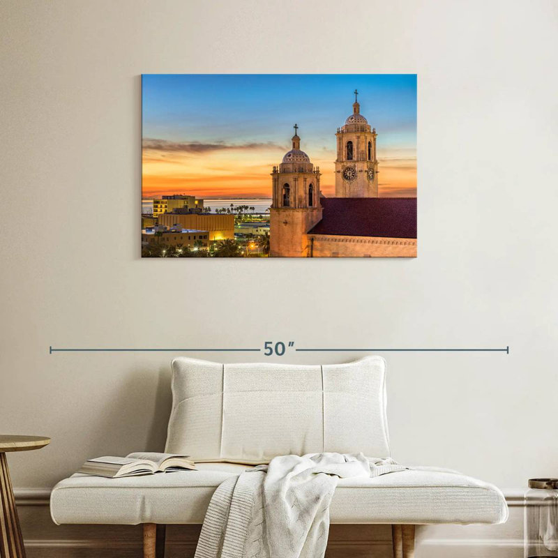 Adella Corpus Christi Cathedral, 24" H x 36" W