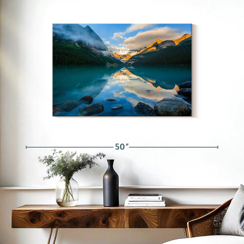 Alvord Lake Louise Reflections, H 24 po x l 36 po
