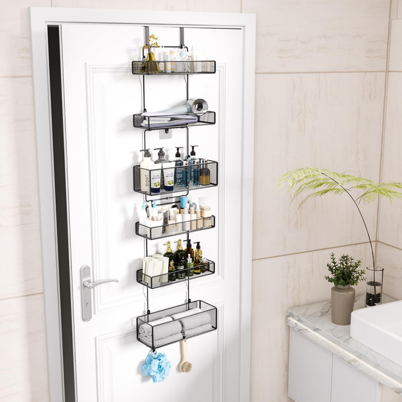 Freestanding Stainless Steel Spice Rack with Adjustable Racks