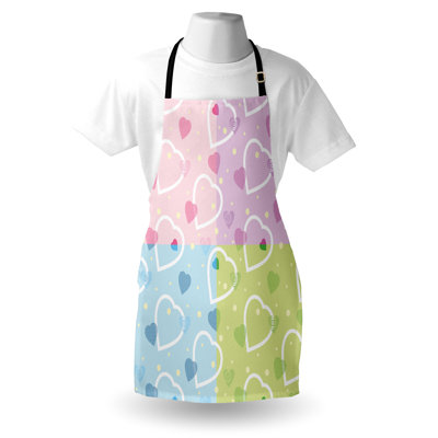 Geometric Bib Apron