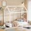 Lit simple en bois-646086595
