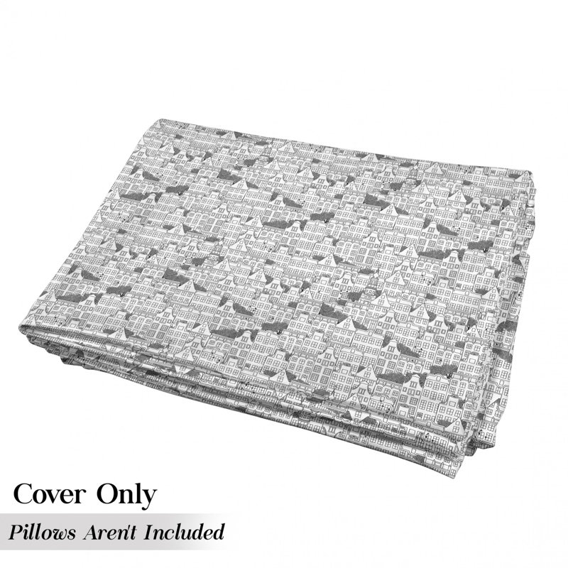 Housse de coussin d'extérieur européenne, H 2 po x l 36 po x P 88 po