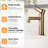 Solid Brass Single Handle Single Hole Bathroom Sink Faucet-114235224