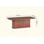 Table basse en noyer et pieds en métal-174468723