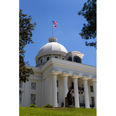 Alabama Statehouse 1 Piece Wrapped Canvas Wall Art
