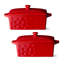 Ensemble de 2 mini-boulanger Berry Red