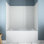 4 pièces pour entourage de baignoire en alcôve à coller avec finition blanche L 32 po x l 60 po x H 55 po Streamline DSH-1160-109