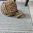 Ryansh High-Low Minimalist Scandi Striped Blue/Ivory Indoor/Outdoor Rug-1288132076