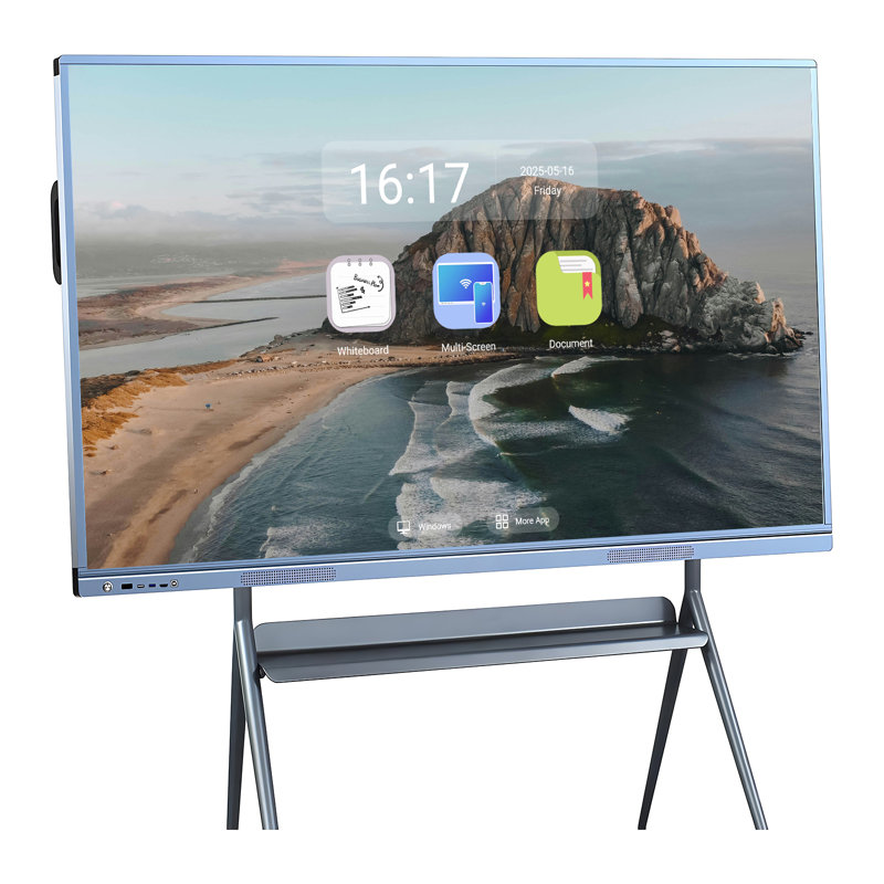 JYXCN Smart Board 86 pouces, révolutionnez votre espace! Tableau blanc interactif tactile à écran tactile avec système double et partage de nuage pour l'éducation et le bureau