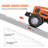 VEVOR Aluminum 72'' L Threshold Ramp