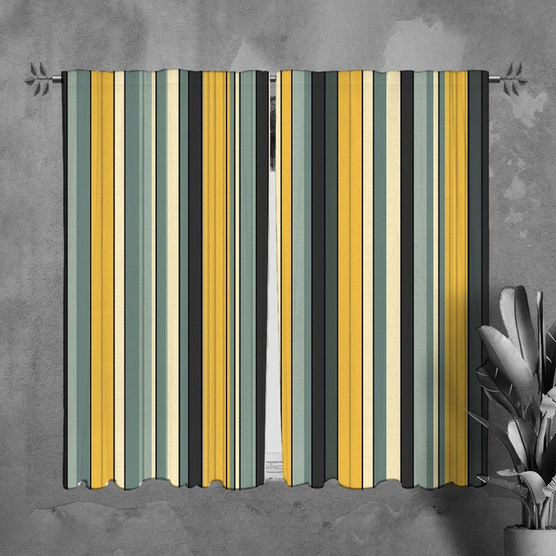 Paire de rideaux obscurcissant en polyester Tanisia, L 20 po x L 61 po