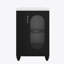 Meuble-lavabo de 20 po avec lavabo, meuble-lavabo avec tablette à deux niveaux, tablette réglable, bois massif et panneau de fibres à densité moyenne, noir