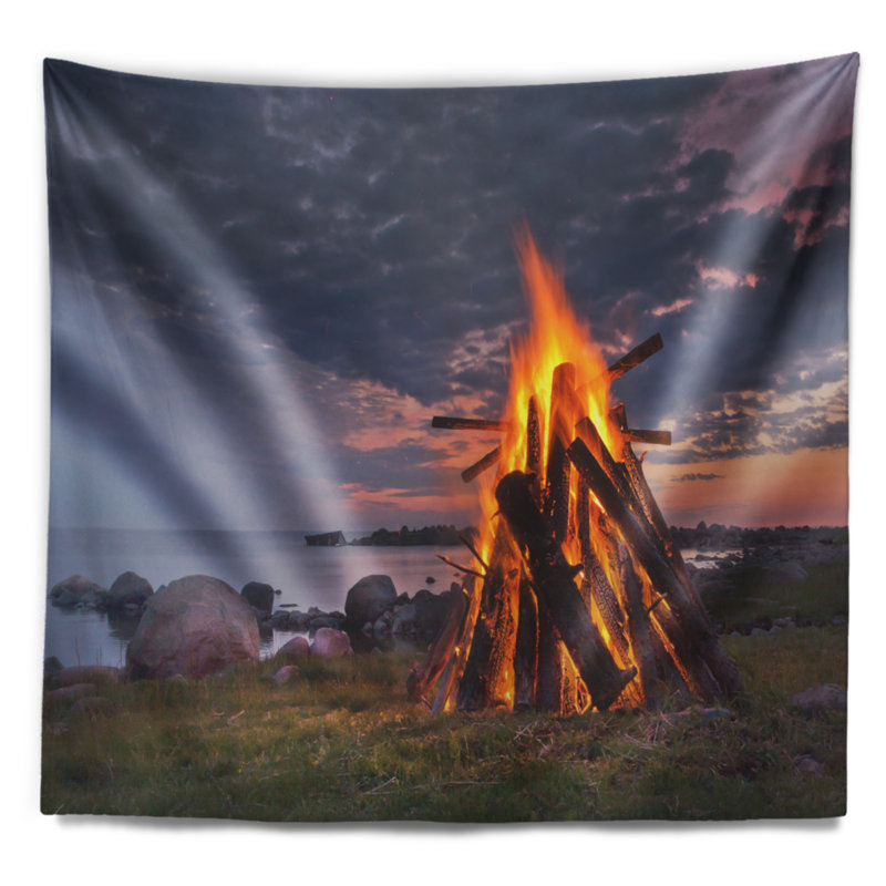 Polyester Tapestry, 50" H x 60" W