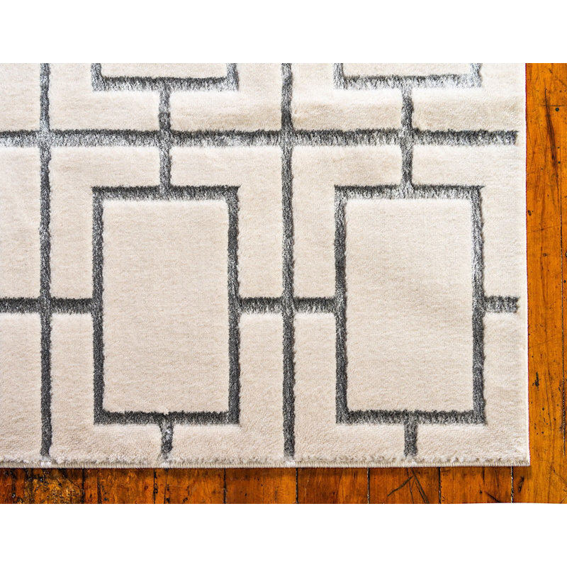 Corando Abstract Indoor Rug, Rectangle 5' x 8'