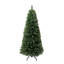 Sapin de Noël artificiel pré-éclairé avec flocage de cachemire-707413066