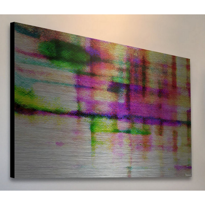 Vibrant Abstract Metal Print Wall Art, 8" x 12"