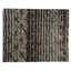Yuki Hand Woven Silk and Wool Striped Area Rug