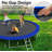 Sapphome Round Backyard Trampoline with Safety Enclosure