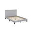 Alpern Upholstered Double Row Nail Head Bed Frame-499625333