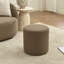 Repose-pieds rembourré rond moderne de 18 po Brynnen-599179402