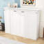 Armoire murale Murphy avec lattes et pieds-2063977814-2063977815