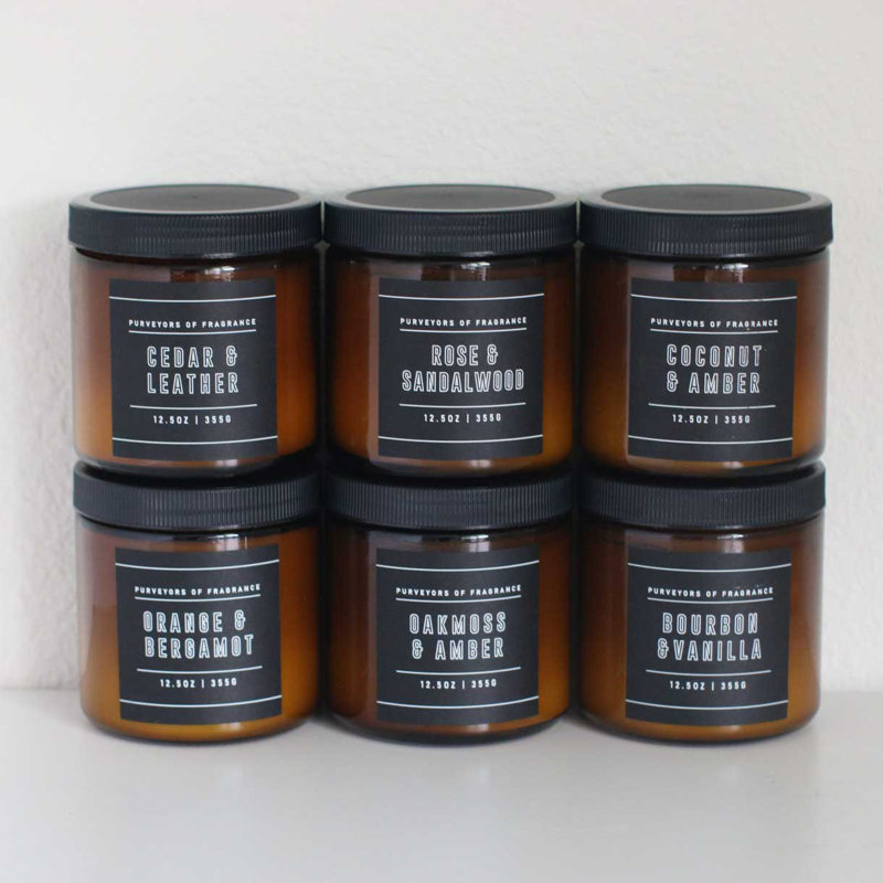 LEATHER AND OAKMOSS ROCKER CANDLE LEATHER AND OAKMOSS ROCKER CANDLE