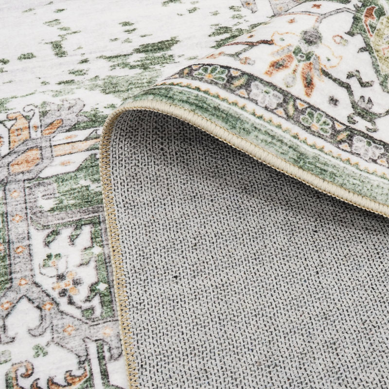 Tapis lavable: tapis pour le salon - tapis intérieur doux à poils courts pour la chambre à coucher - tapis antidérapants