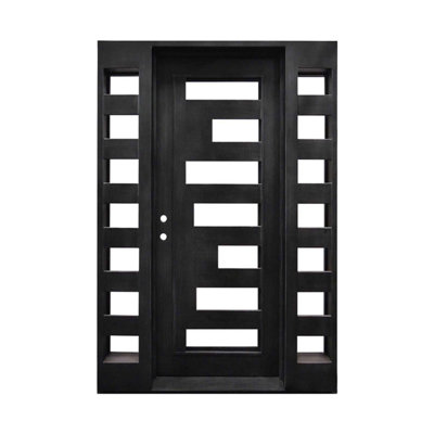Metro Grid Single Iron Door