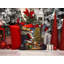 Coussin Basenji and Santa Claus-101410205