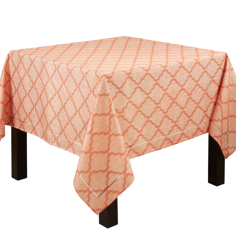 Tablecloth, Orange, 70" x 70"