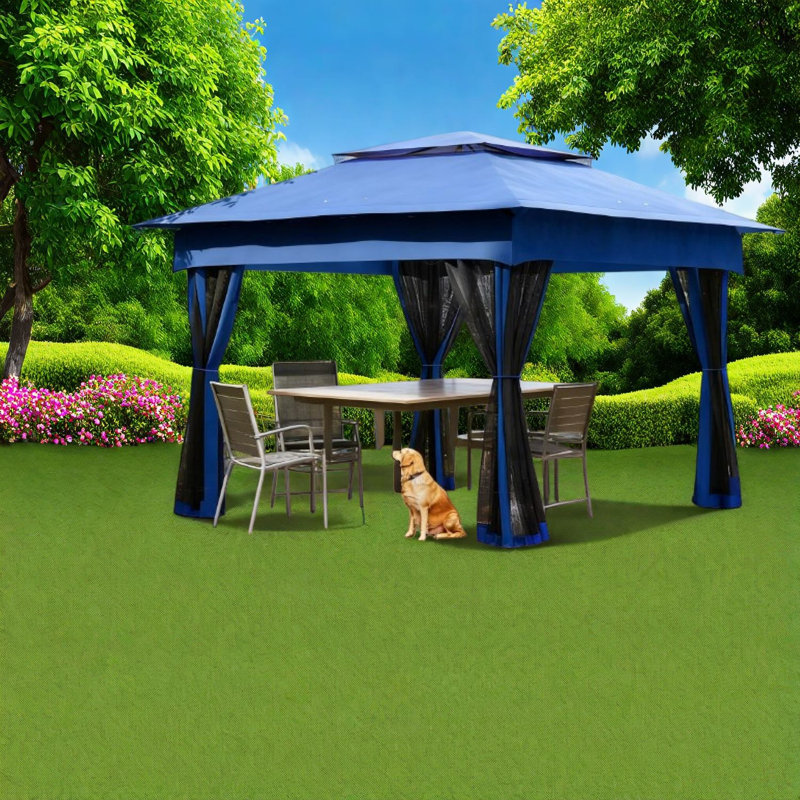 Auvents portables et abris de jardin (doit inclure le cadre), abat-jour de patio moderne en acier