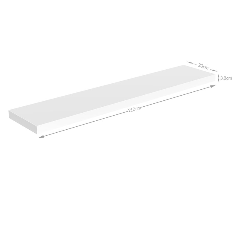Najay 2 Piece Floating Shelf