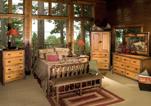 Hickory Piece Bedroom Set