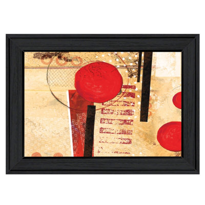 «Circular Abstract» par Cloverfield & Co - Impression sur papier encadrée