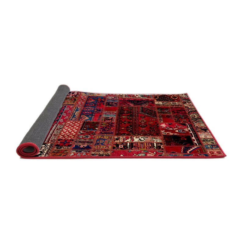 Tapis abstrait moderne 2008, Rond 7 pi