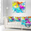 Coussin de vie floral abstract spring-29600929-29600925