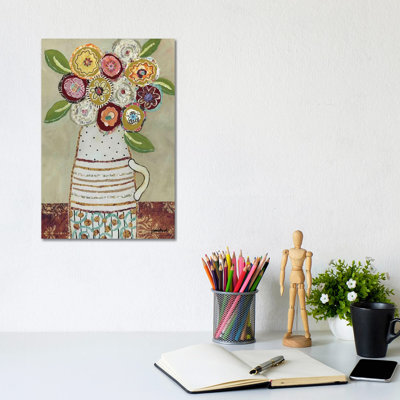 Vintage Morning Bloom by Jamie Morath - Wrapped Canvas Print