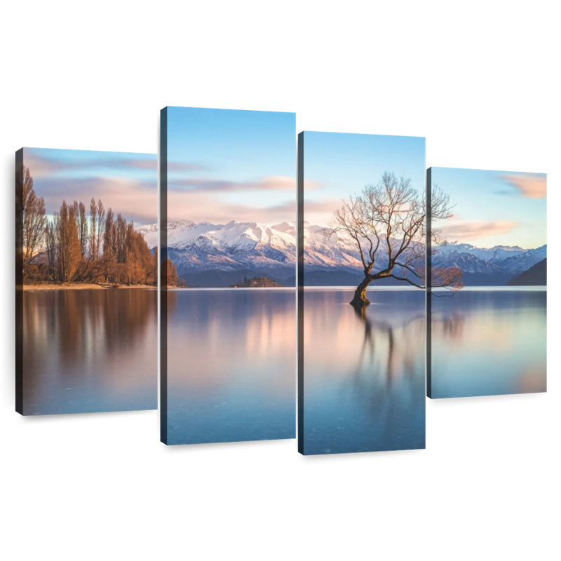 Alvord, célèbre arbre du lac Wanaka, H 32 po x l 52 po