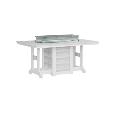 Table de bar avec foyer d'extérieur Calabria