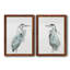 Blue Heron I - ensemble de 2 reproductions d'art sur toile encadrées-595298014-595298007
