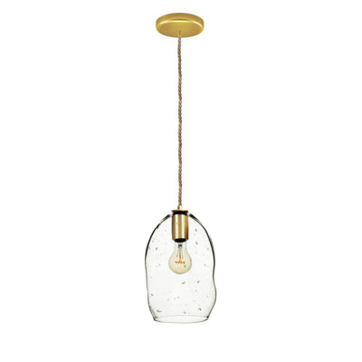 Luminaire suspendu géométrique simple à 1 lumière Bubble