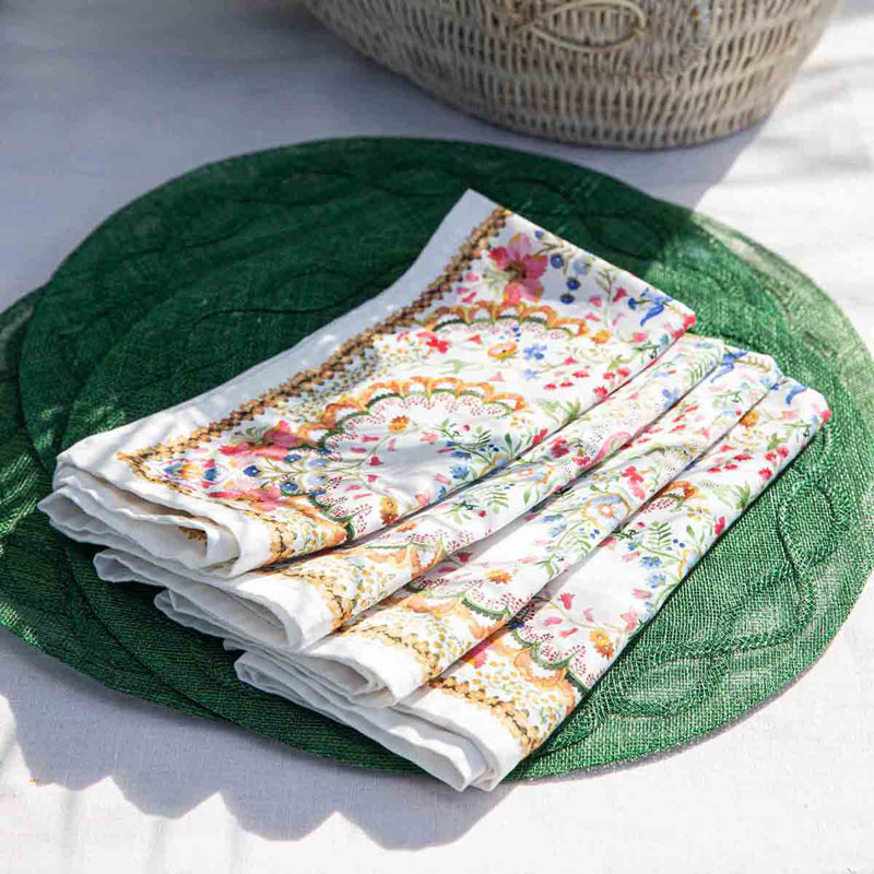 Tuileries Garden Placemat, Basil